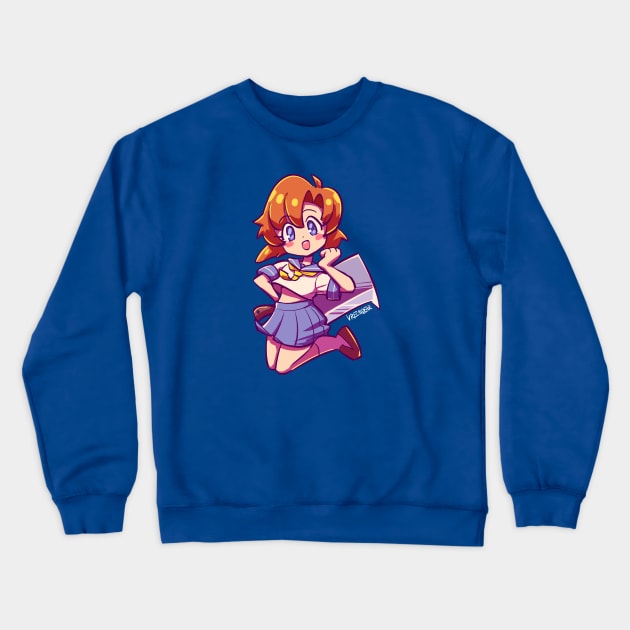 Rena Happy Crewneck Sweatshirt by vreemdear